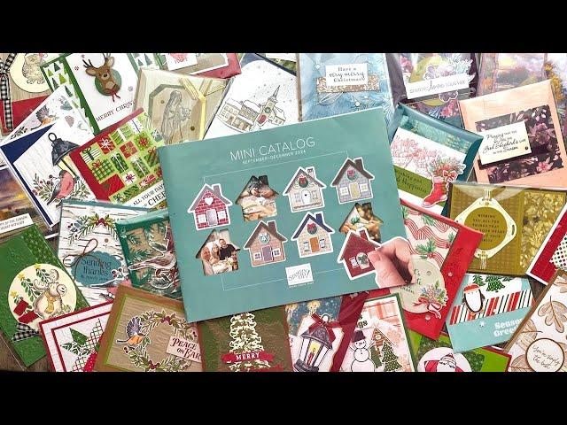 75 Stampin' Up! Sept-Dec Mini Catalog Card Ideas | Thursday Night Stamp Therapy