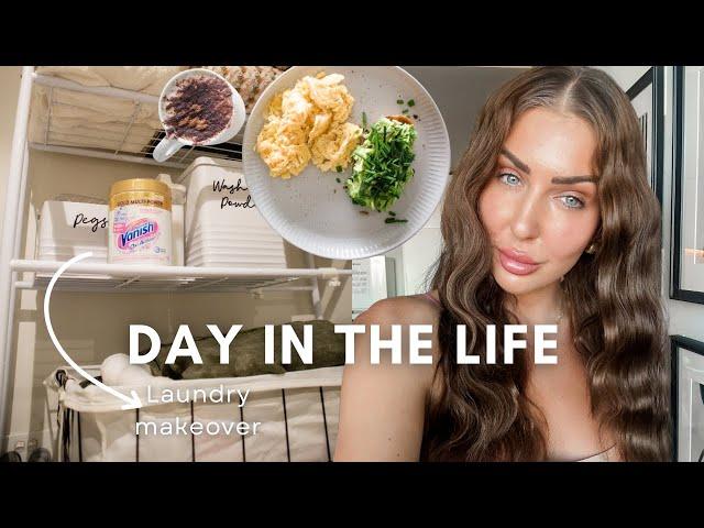 DAY IN THE LIFE | Laundry Organisation, Grocery Haul, Cook with me