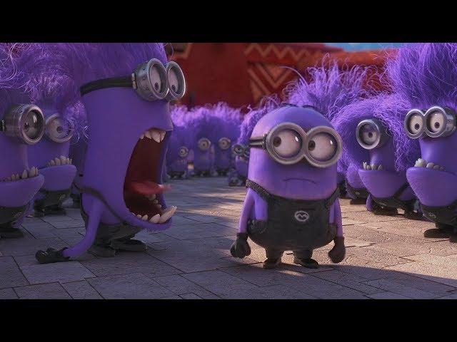 Despicable Me 2 - Evil Minions Attacks Scene