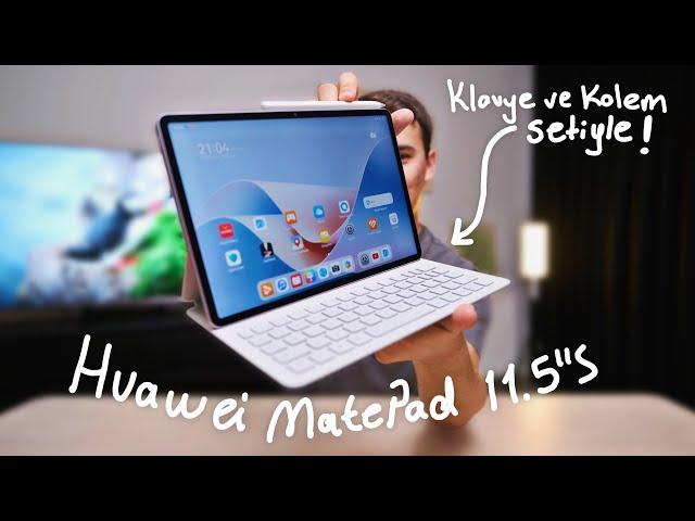 Klavye ve kalem ile bütçe dostu tablet: Huawei MatePad 11.5”S PaperMatte Edition