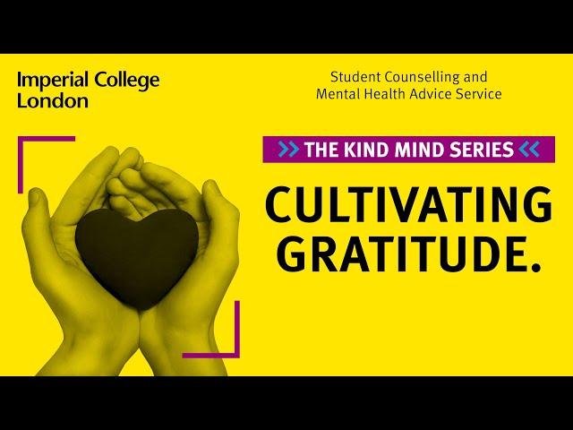 Cultivating Gratitude