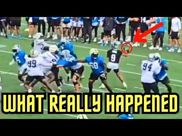 Bryce Young MAKING PLAYS In Team Drills At Carolina Panthers Training Camp - Jonathan Mingo BREAKOUT