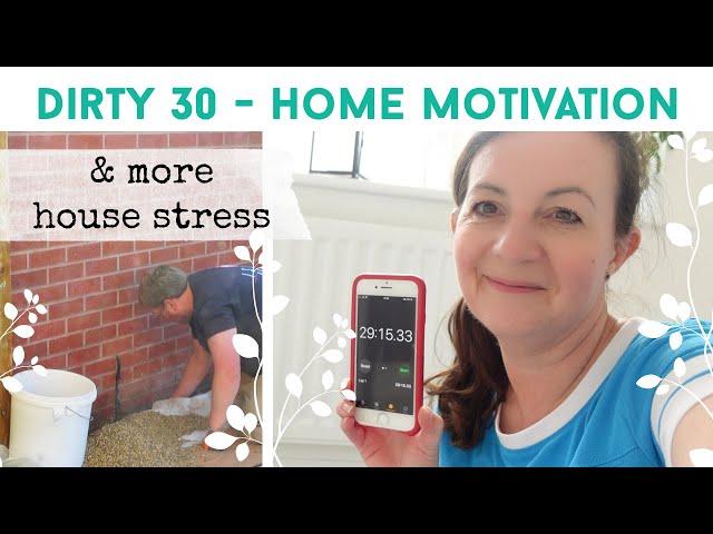 DIRTY 30 - HOME MOTIVATION I Clean & Cook With Me | Get Loads Done