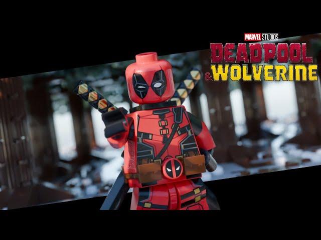 Deadpool & Wolverine Opening Scene but in LEGO | Blender 3D Animation | 4K