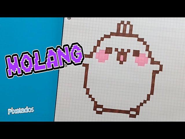 COMO DIBUJAR MOLANG PIXEL ART - PIXELADOS