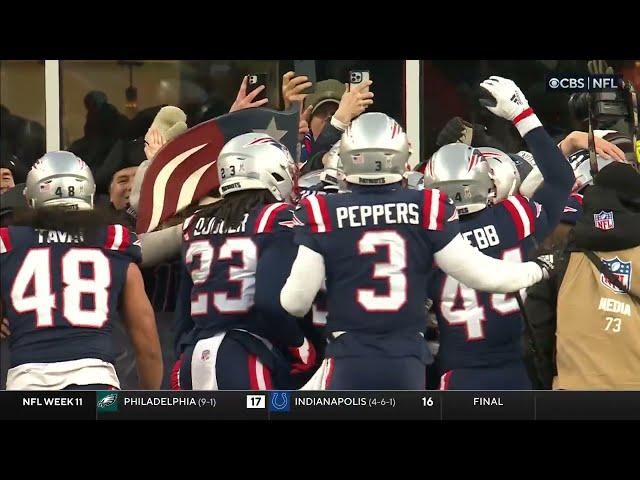 PATRIOTS WALK-OFF PUNT RETURN TOUCHDOWN!