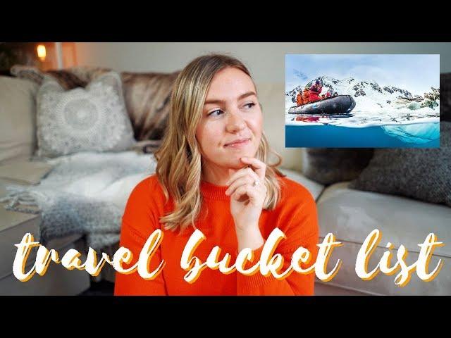 My Travel Bucket List