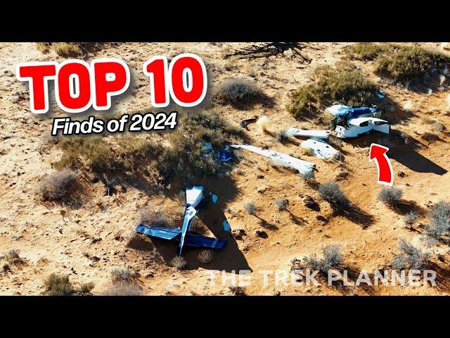 Abandoned Plane Wreck Hidden in the Desert – Top 10 Finds of 2024!