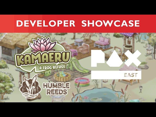 Kamaeru: A Frog Refuge | PAX East 2024 | Toostupidgamerz