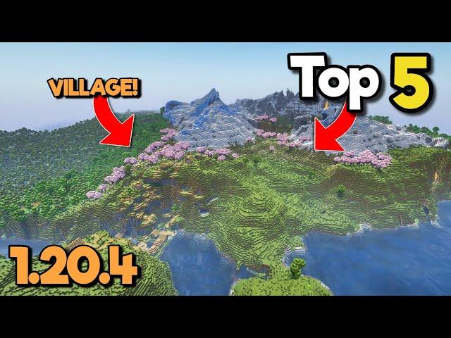 Top 5 SEEDS for Minecraft 1.20.4! (Best Minecraft Trails & Tales Seeds)