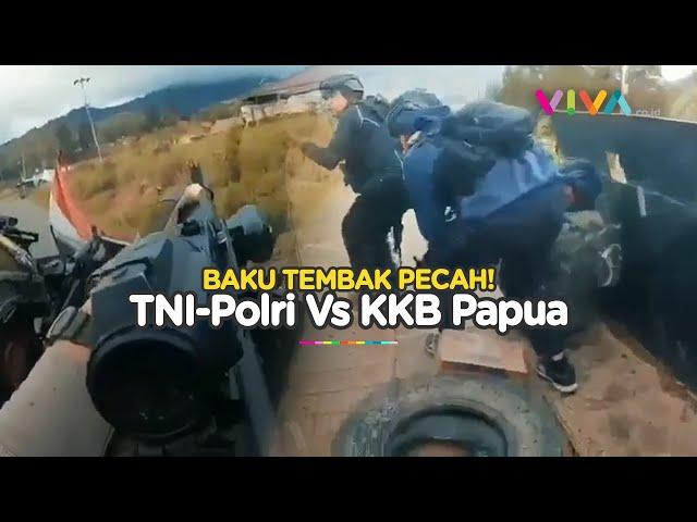 DETIK-DETIK Puluhan TNI-Polri Tembak dan Serbu KKB Papua