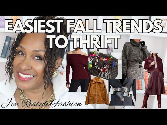 Top Fall Trends And Styles Made Easy With Thrift Shopping