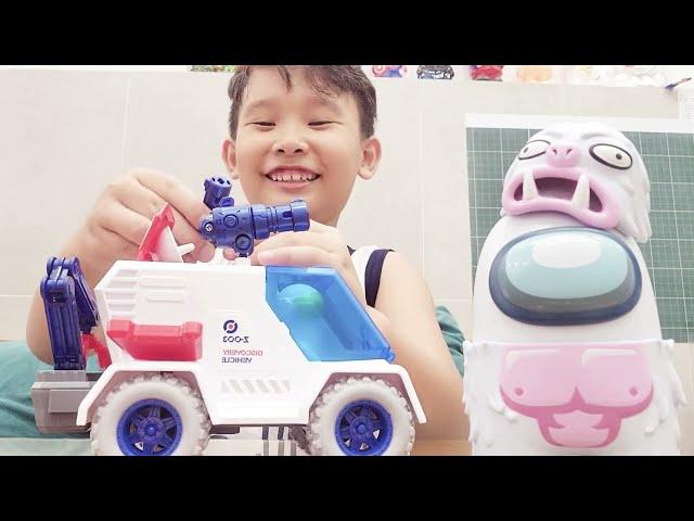 Mons Toys: Cùng mở hộp Among us và Xe vũ trụ nhé.