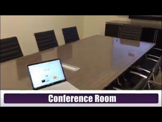 Conference Room with wireless TV display