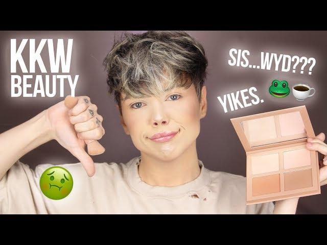 KKW BEAUTY Powder Contour & Highlight Kit... UM WTF? | Thomas Halbert