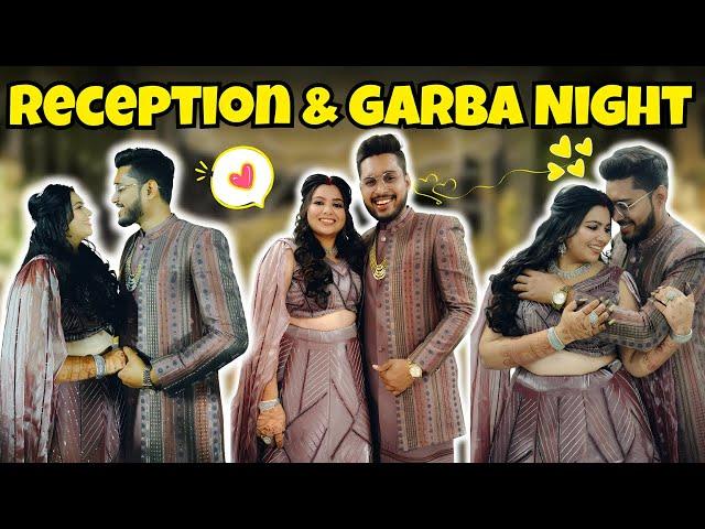 Reception k sath Garba Night enjoy kiya  #viralipatel  #vlog  #viraliakashpatel