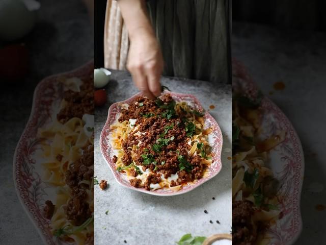 Turkish Pasta! ️ #food