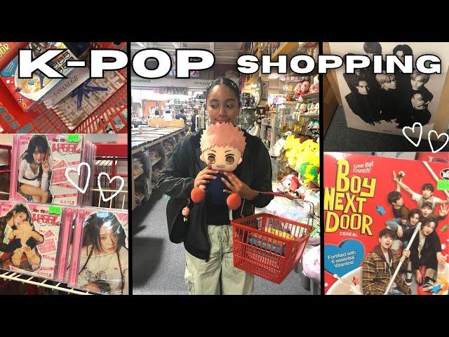 Kpop Shopping |  vlog, Bnd, skz, enha 