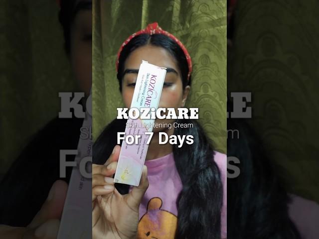 KOZICARE Skin Lightening Cream For 7 Days | Pharmacy Cream #7daychallenge