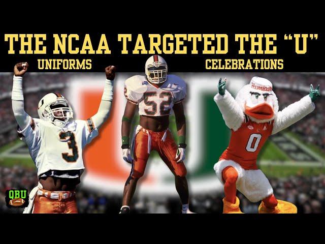 Remember when the NCAA scolded the Canes