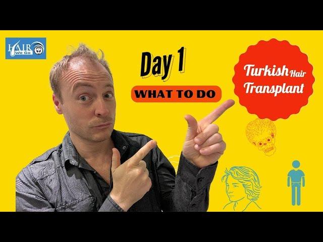 Elithair Hair Transplant: What to do on the First Day in Turkey 2022
