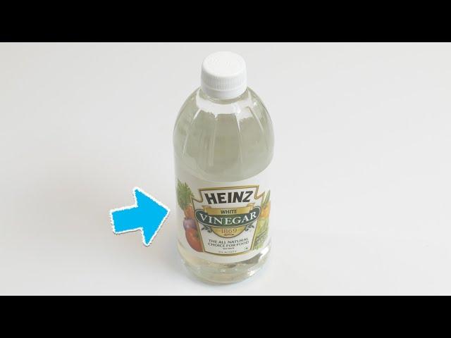 白醋除了用來調味，原來還有17個清潔用途！太實用了！17 Vinegar Life Hacks