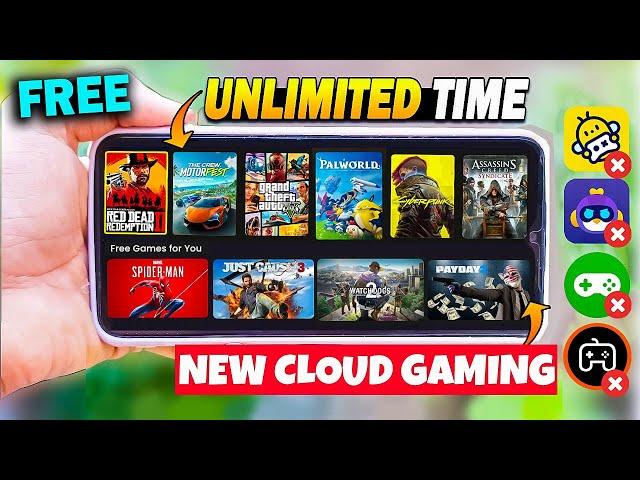 Play PC Games On Android 2024 | Free Cloud Gaming App | Unlimited Time New Cloud Gaming App 2024