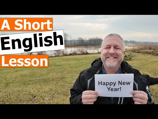 Learn the English Phrase "Happy New Year!" and the word "gingerly"