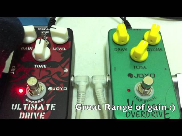 Joyo Ultimate Drive and Vintage Overdrive Demo