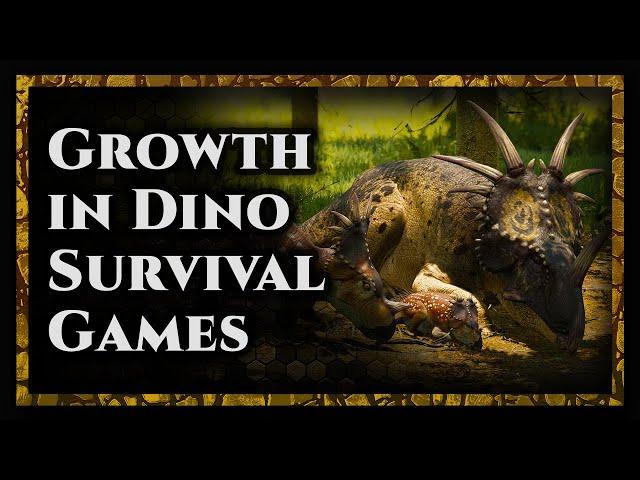 Growth in Dinosaur Survival Games