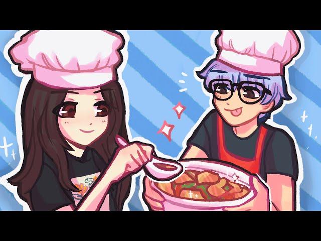 Kyedae & TenZ Make Chicken Adobo !!! | Kyedae Friday's Cooking Show