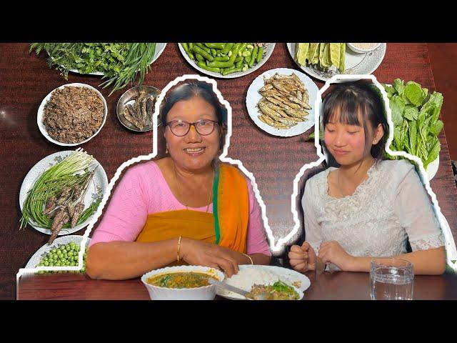 Chagem pomba eshu dasu tmbiba || Manipuri home cooking || Northeast Indian food