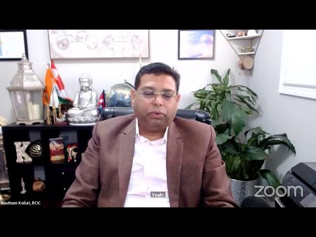 CIP STUDY& IMMIGRATION* CANADA, USA- LIVE Q &A @GAUTHAM KOLLURI, RCIC