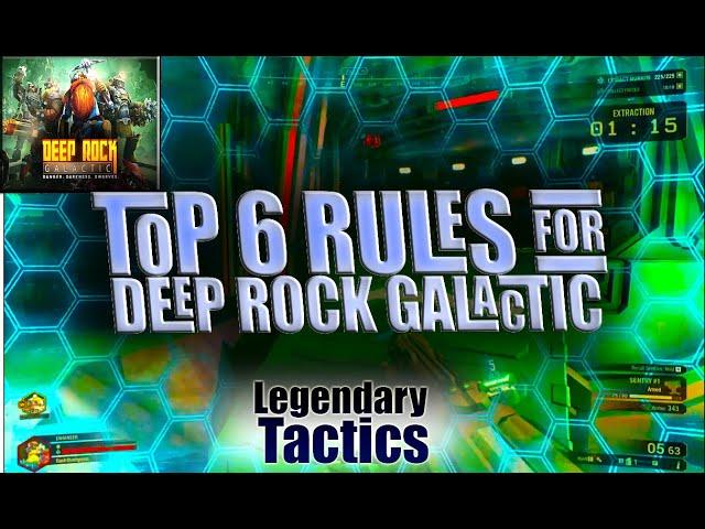 TOP 6 RULES for Deep Rock Galactic / First Person Shooter / GAMEPLAY / Co-op Game on Steam