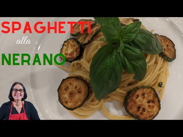 Spaghetti alla Nerano | Spaghetti with zucchini | video recipe |