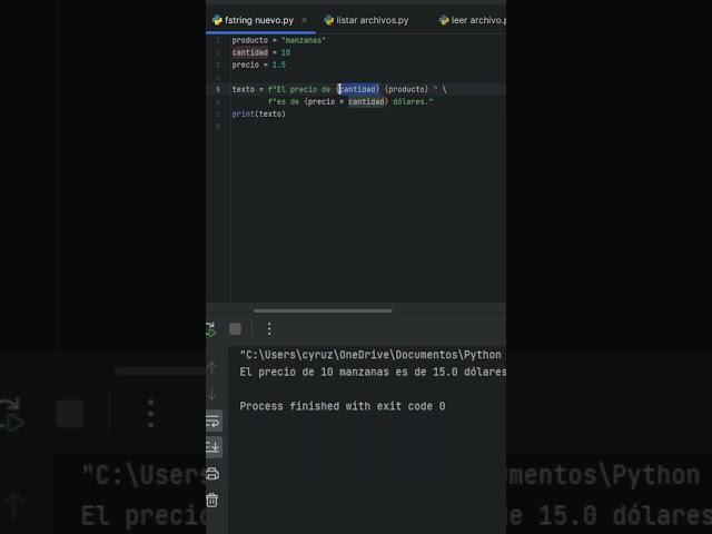 Dominando las f-strings en Python: Mejora la Eficiencia y Legibilidad de tu Código