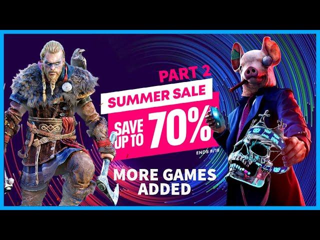 NEW PSN SUMMER SALE DEALS - More Games Added (PSN UK/EU/USA/CAD/AUS) - PSN Discounts