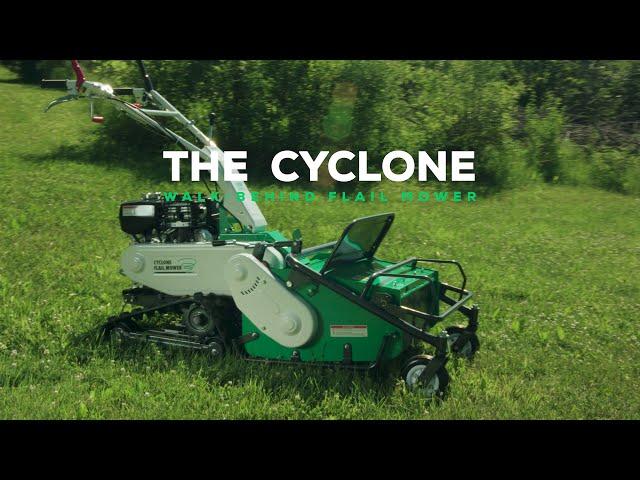 A Product Overview of the Track Drive Cyclone Flail Mower
