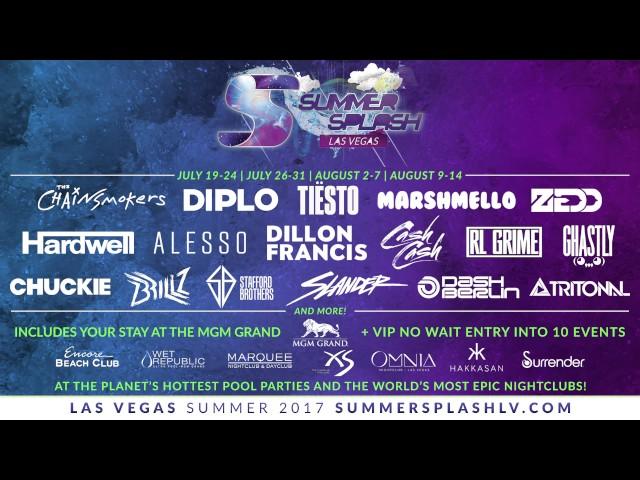 Summer Splash Las Vegas 2017 Lineup