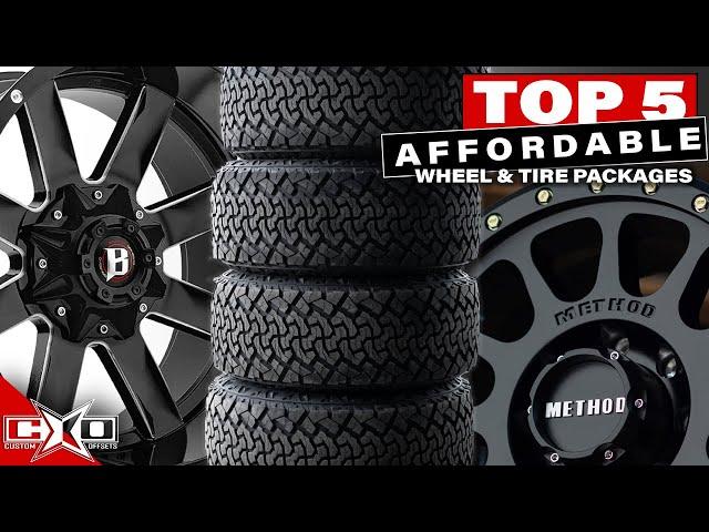 Top 5 Cheapest Wheel and Tire Packages