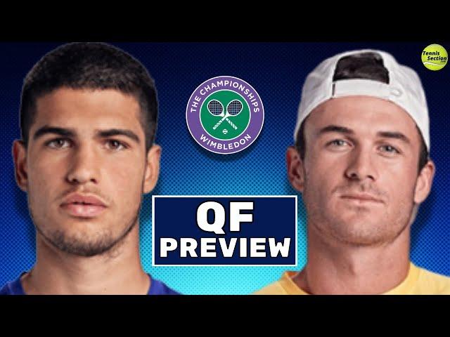 Carlos Alcaraz vs Tommy Paul - Preview & Prediction - 2024 Wimbledon