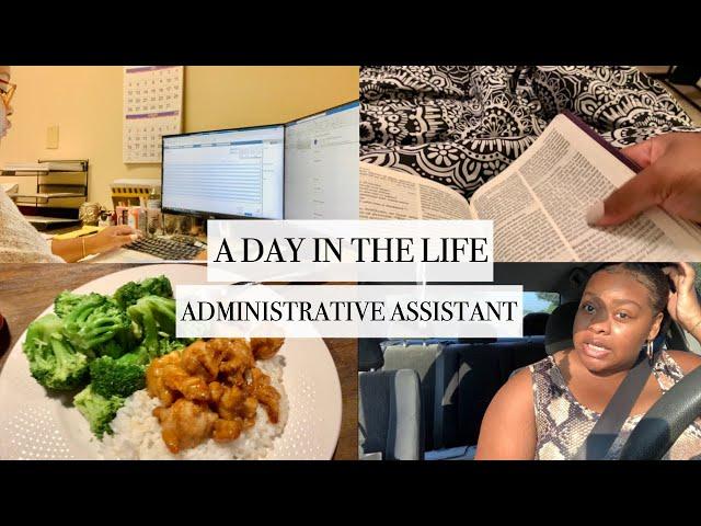 (Vlog 7) A Day In The Life of a Administrative Assistant in Atlanta | Full-Time Office Job