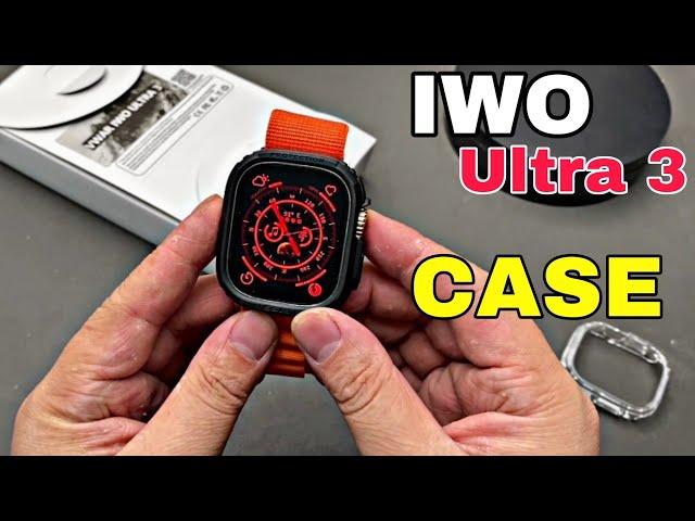 IWO Ultra 3 Smartwatch - Test CASE protection.