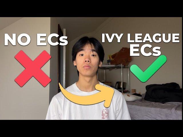 How to create IVY LEAGUE EXTRACURRICULARS in 5 minutes