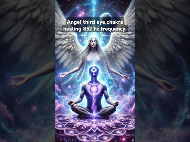 Angel heal the third eye chakra #energyhealing #angelicfrequency #spiritualhealing #angel