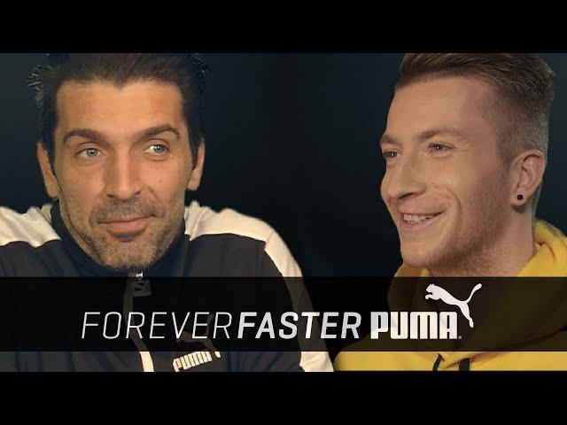 Gianluigi Buffon vs. Marco Reus | Head to Head Interview | PUMA Football