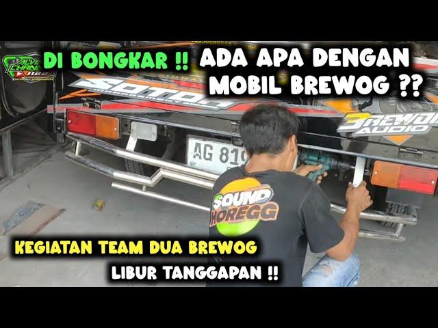 Kegiatan Crew Brewog Team 2 Saat Libur Tanggapan || Spill Speaker Balap Brewog