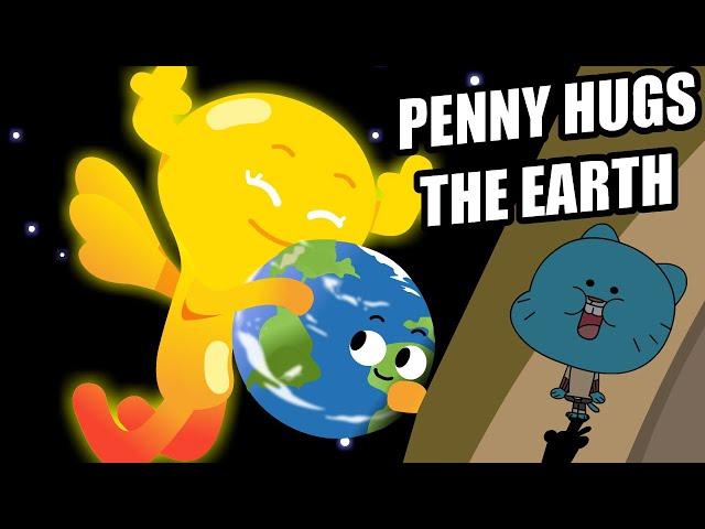 Penny Hugs the Earth