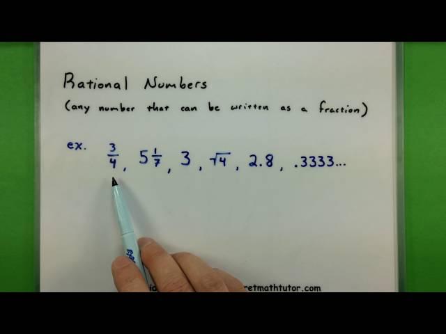 Basic Math - Types of numbers