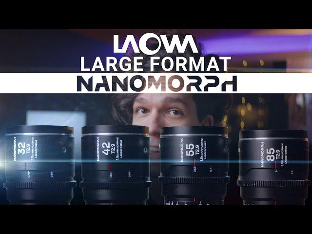 Clean 1.5X Full Frame Anamorphic! - Laowa Nanomorph LF 1.5X Anamorphic Lens Set